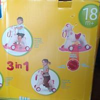 Cavallino con ruote e dondolo miss rodeo chicco