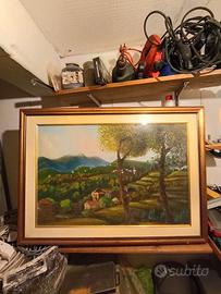 dipinto entroterra genovese 