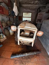 Trattore Bertolini 433 con fresa aratro e rimorchi