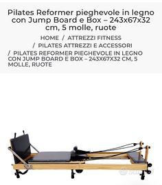 Pilates reformer