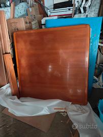 tavolo legno massello quadrato allungabile 