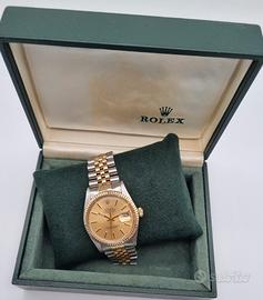 Rolex datejust acciaio oro 16013