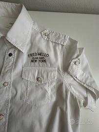 Splendida camicia uomo estiva come nuova Fred Mell