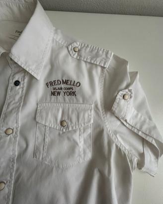 Splendida camicia uomo estiva come nuova Fred Mell