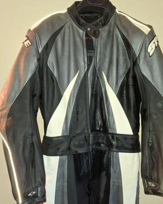 Tuta in pelle Spike taglia 46