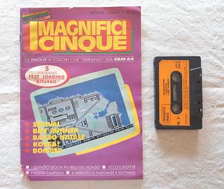 I Magnifici Cinque - Videogiochi Commodore 64