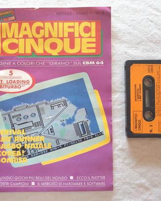 I Magnifici Cinque - Videogiochi Commodore 64