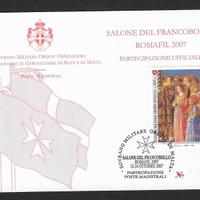 SMOM - cartolina celebrativa Romafil 2007