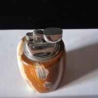 accendino da tavolo in onice 