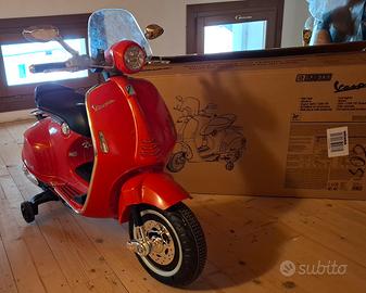  Vespa Elettrica per Bambini con 2 Rotelle