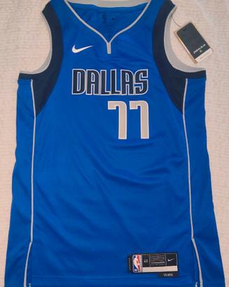 Canotta Basket Dallas Mavericks L. Doncic 77 TG. S
