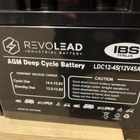 Batteria 12V AGM 45Ah