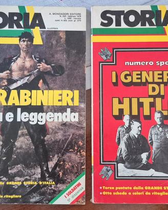 Lotto 2 Riviste Storia illustrata Mondadori 1978