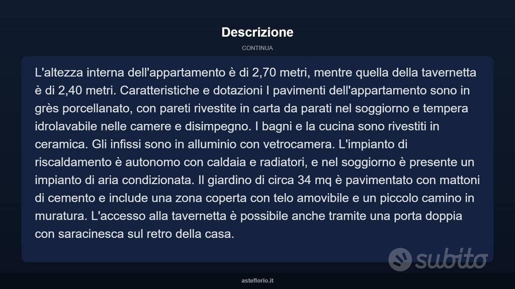 Appartamento – San Paolo di Civitate, Foggia - Altro