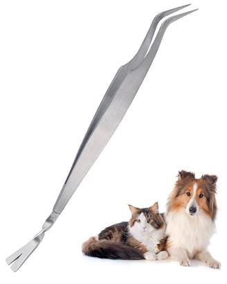 2in1 Pinzetta Zecche Cane e Gatto