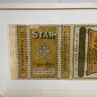 LITOGRAFIA VINTAGE SIGARETTE UK 3/4