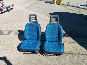 Coppia sedili piattaforma ducato x230 x244