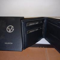 Portafoglio Valentini nero nuovo
