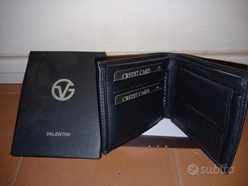Portafoglio Valentini nero nuovo