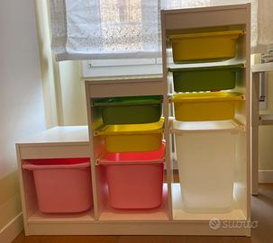 Struttura + contenitori Trofast (IKEA)