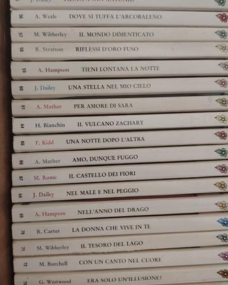 Lotto libri harmony anni '80