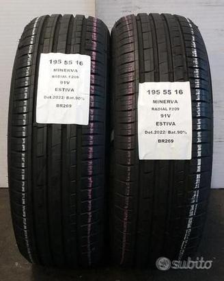 2 gomme 195 55 16 minerva br269