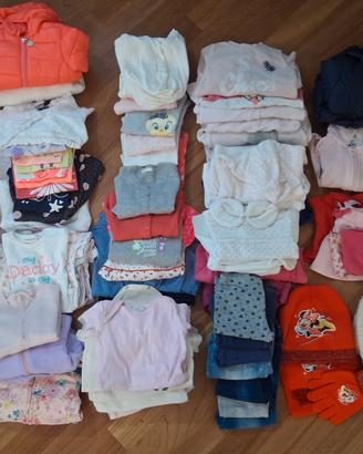 Stock bambina dai 3/6 mesi ai 12 mesi