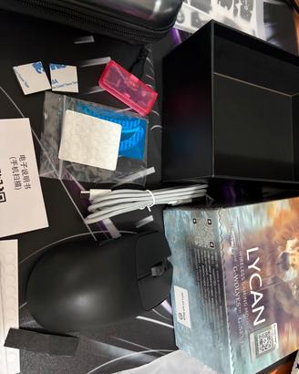 GWolves Lycan 8K gaming mouse ultraleggero