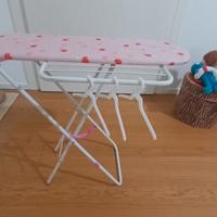 Asse da stiro bimbi con grucce