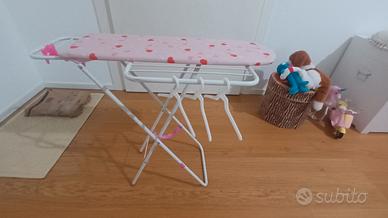 Asse da stiro bimbi con grucce