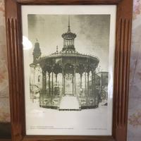 Cornici artigianali con foto d'epoca Sava antica