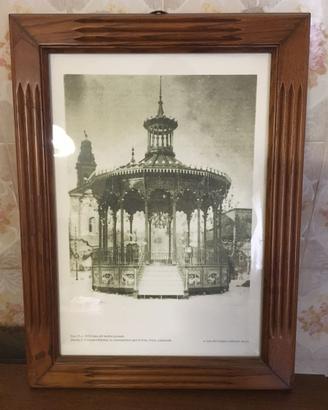Cornici artigianali con foto d'epoca Sava antica