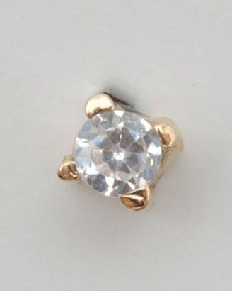 Orecchino in oro 18kt con zirconia 