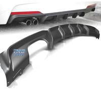 DIFFUSORE BMW F30 F31 LOOK M PERFORMANCE NERO OPAC