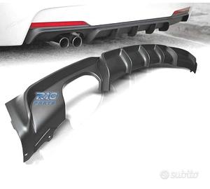 DIFFUSORE BMW F30 F31 LOOK M PERFORMANCE NERO OPAC