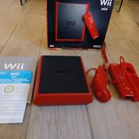 Nintendo Wii Mini Rossa Completa di tutto 