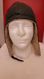 Casco pelle pilota aviazione tedesca ww2