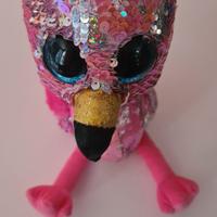 fenicottero rosa ty 28 cm