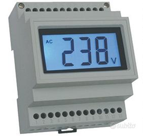 VOLTOMETRO DIGITALE LCD 85-500 V.ac