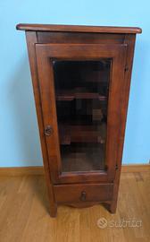 Vetrinetta bassa in stile Arte povera