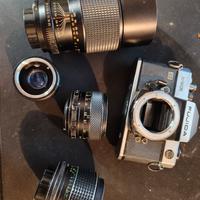 Macchina fotografica + Obiettivi