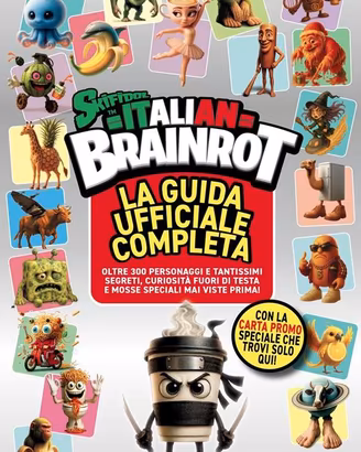 Skifidol Italian Brainrot libro nuovo