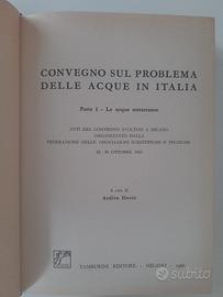 Il problema delle acque in Italia