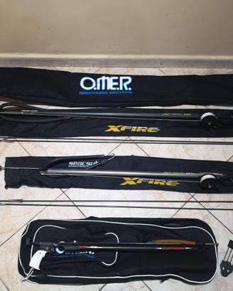 Attrezzatura subacquea possibilmente in blocco