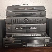 Stereo/giradischi/lettore cd e cassetta Irradio