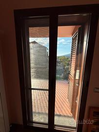 INFISSO  VETRO CAMERA IN ALLUMINIO TAGLIO TERMICO