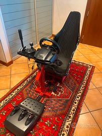 Postazione  di guida volante logitech g29