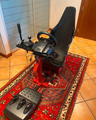 Postazione  di guida volante logitech g29