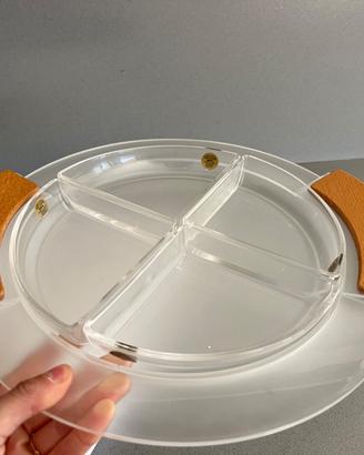 Vassoio con 4 scomparti