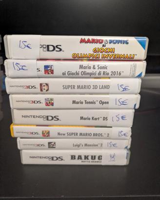 lotto giochi Nintendo ds
